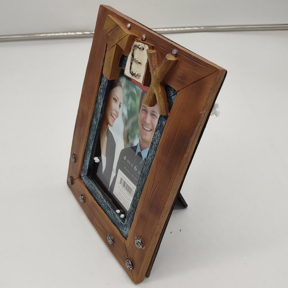 NWT BOGO 3 Dimensional Art Picture Frame 4x6 Tex - Buy One Get One Free - Picture 4 of 7